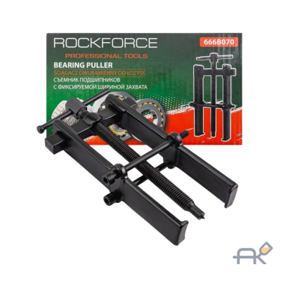 Съемник подшипников двухзахватный с фиксацией (диапазон захвата 10-70мм) RF-666B070 